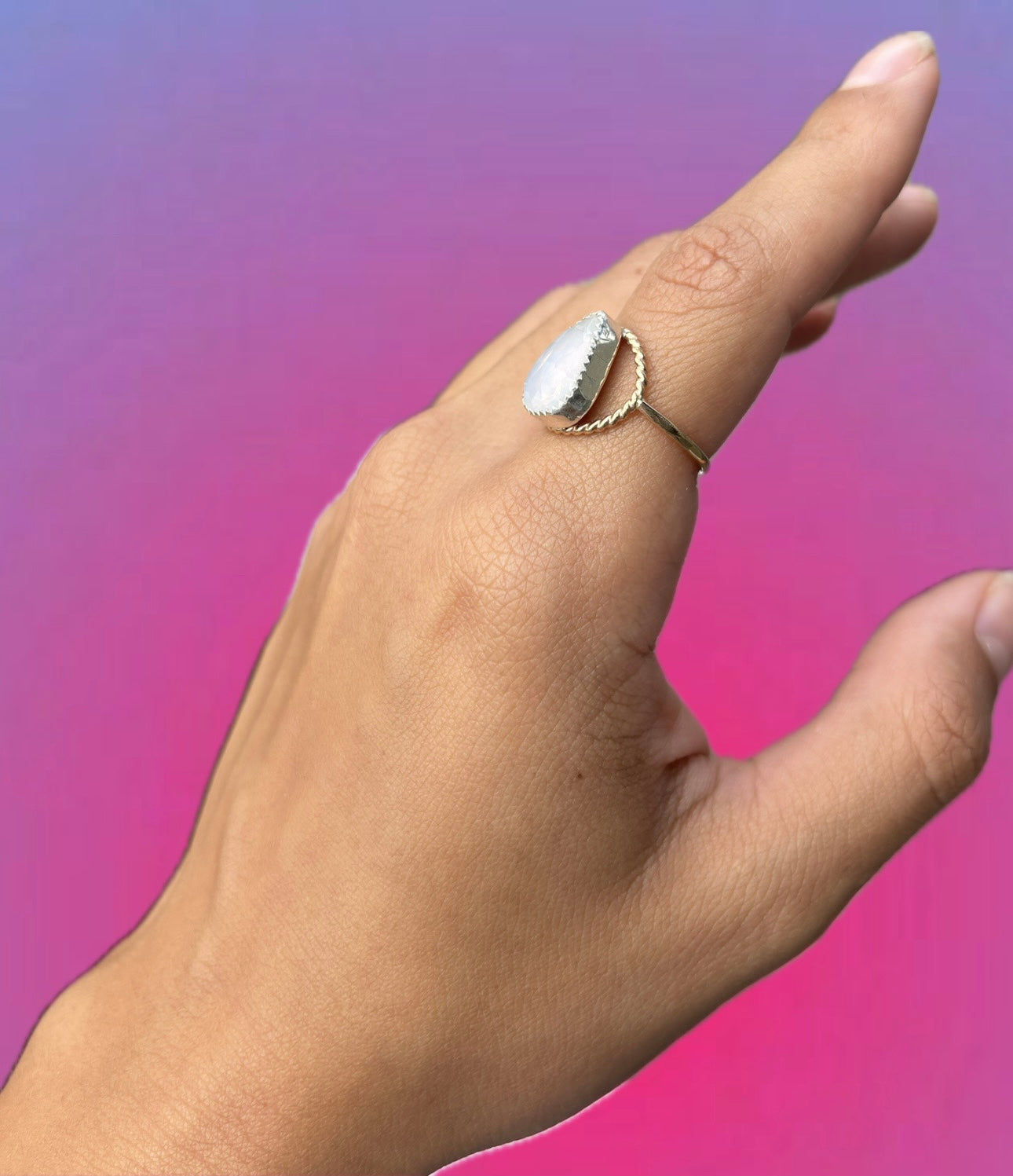 Open Arms Ring (Size 6)